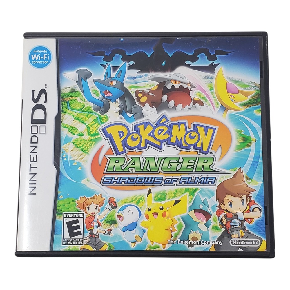 Pokemon Ranger Shadows of Almia OEM Case Only No Game Or Manual Nintendo DS